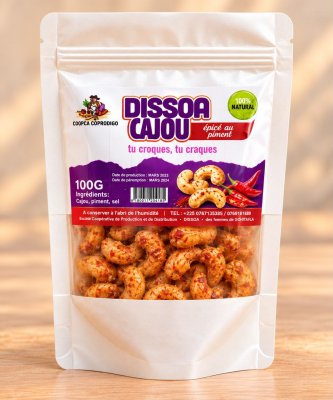 Cajou au piment 100g